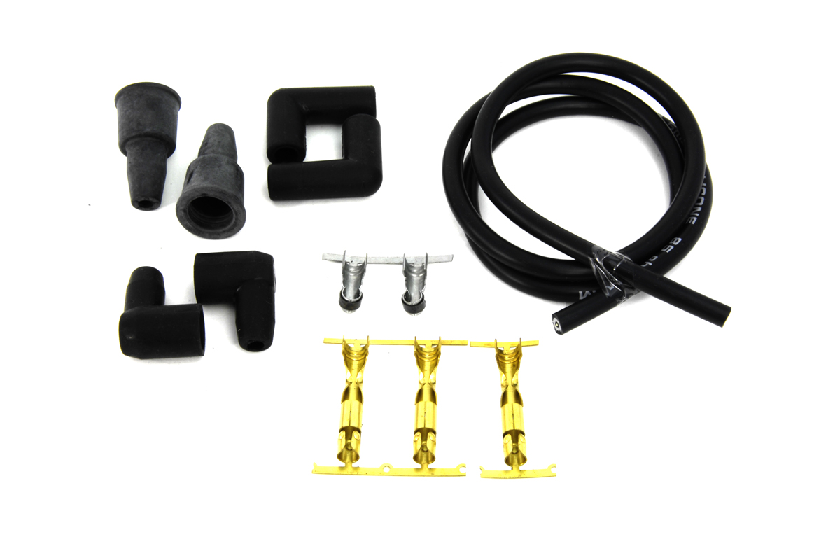 Black 8.5mm Spark Plug Wire Kit