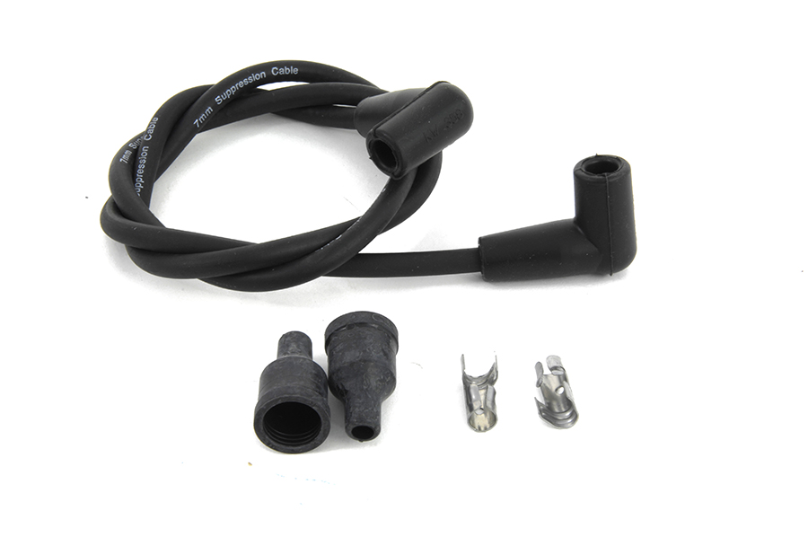Universal Black 7mm Spark Plug Wire Kit