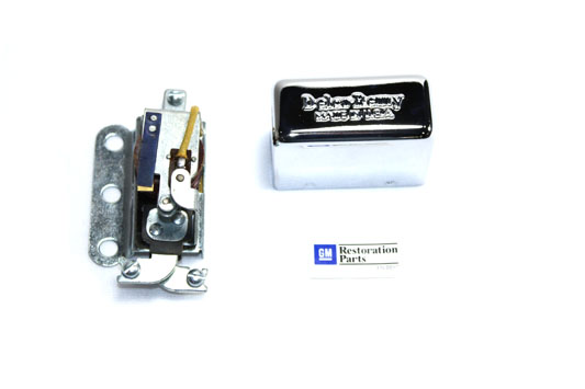 Chrome Replica Delco Remy 3-Brush Generator Relay