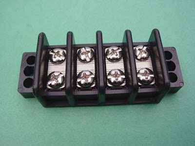 Wiring Terminal Block with 8 Posts