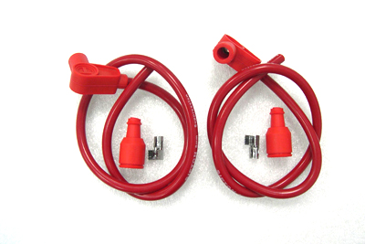 Universal Red 8mm Spark Plug Kit