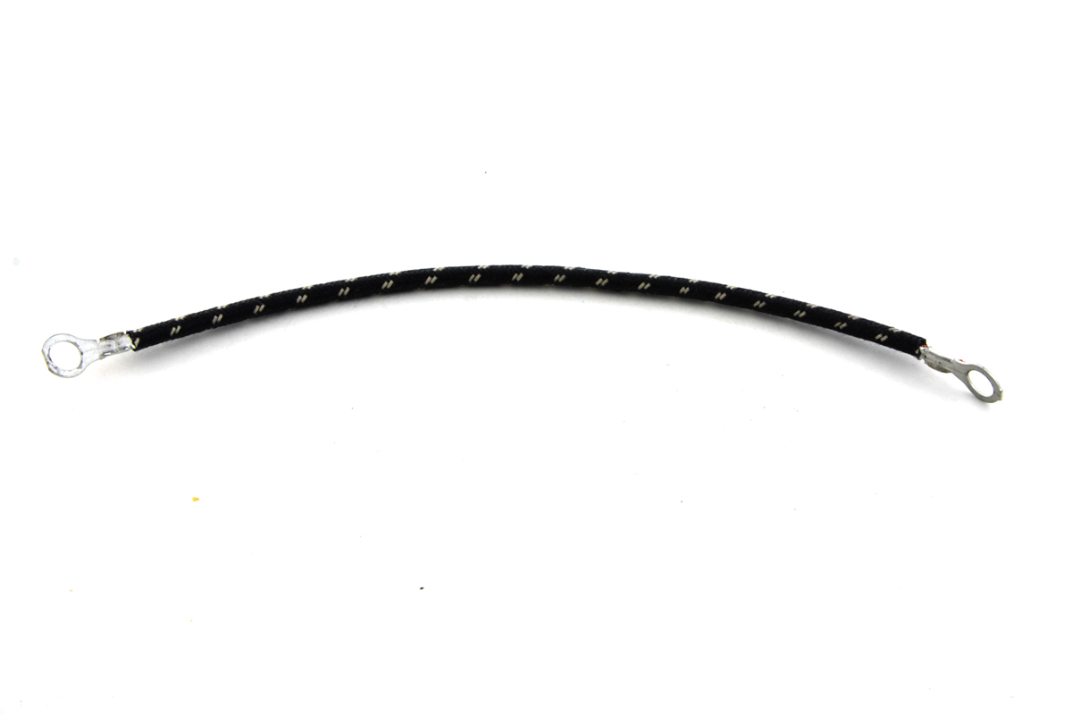 Cloth Covered Battery Ground Wire