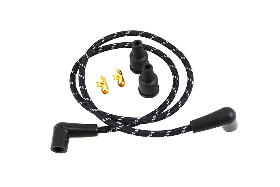 Universal 7mm Braided Spark Plug Wire Kit