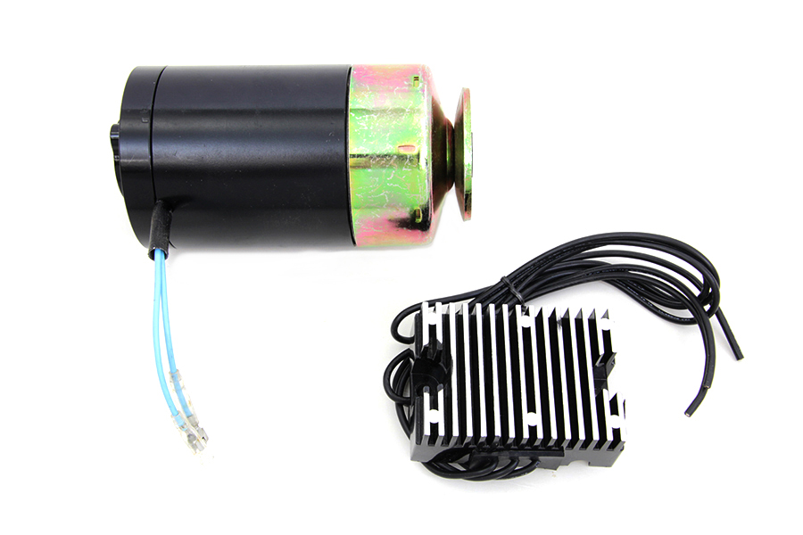 12 Volt Indian Alternator Black