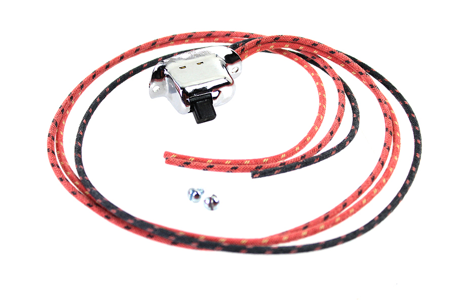 Chrome Hi-Lo Beam Handlebar Switch