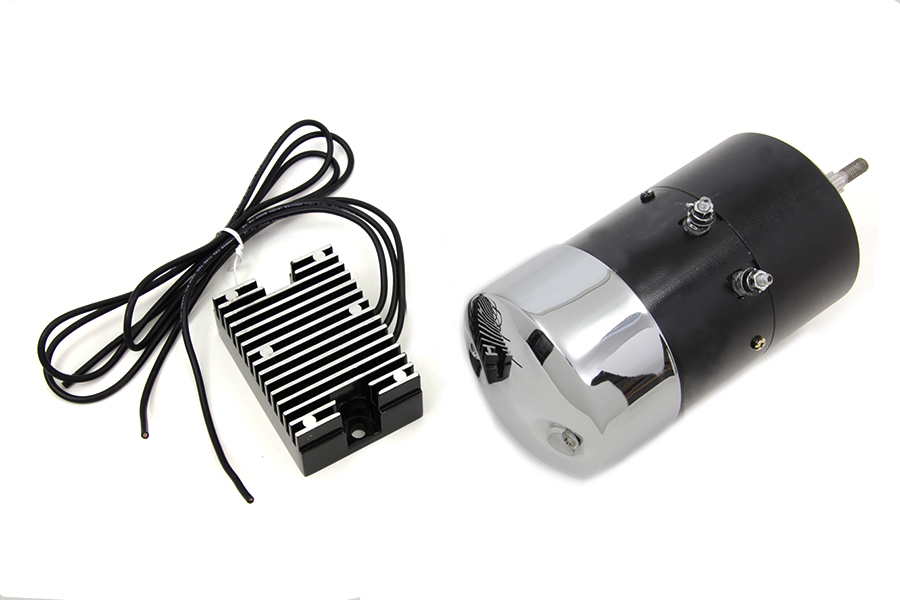 32E/65A 12 Volt Alternator Conversion Kit Chrome