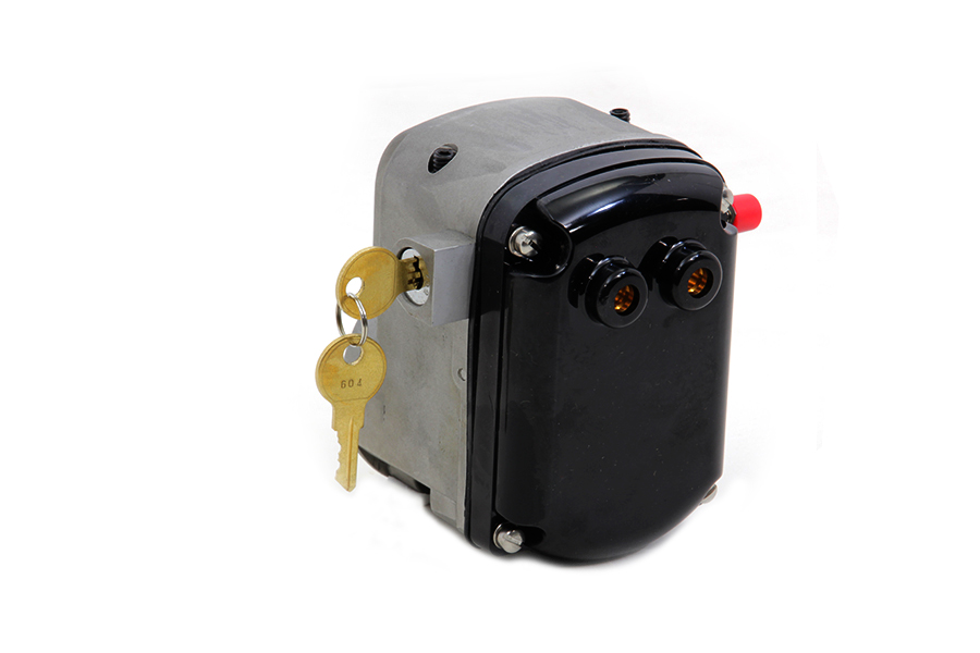 Complete Burkhardt Magneto Head with Key Lock