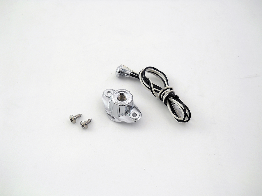 Old School Single Switch Kit Chrome