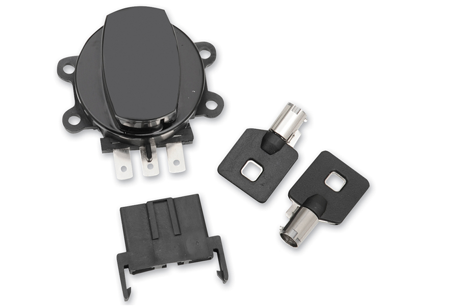 Side Hinge Ignition Switch Black