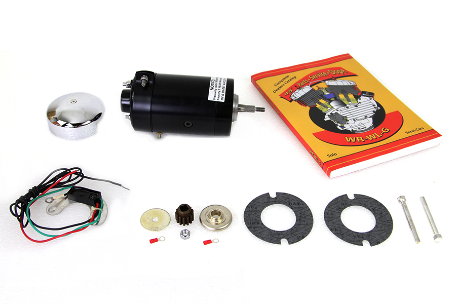 45 W/G Side Valve 12 Volt Generator Kit Black