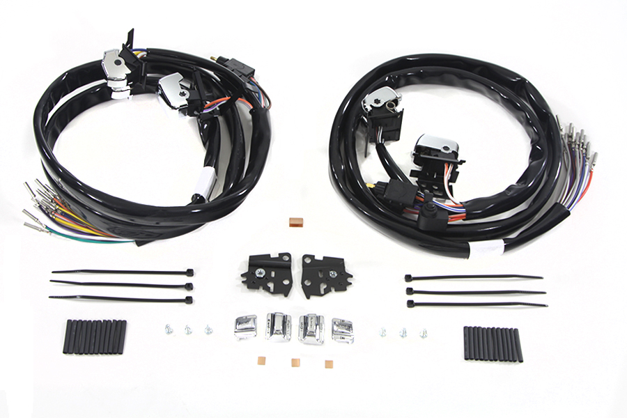Handlebar Switch Kit Chrome