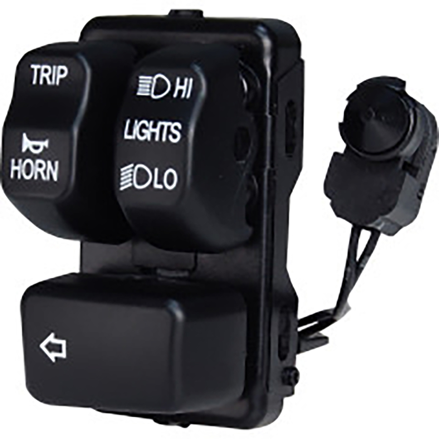 Left Side Handlebar Control Module Black