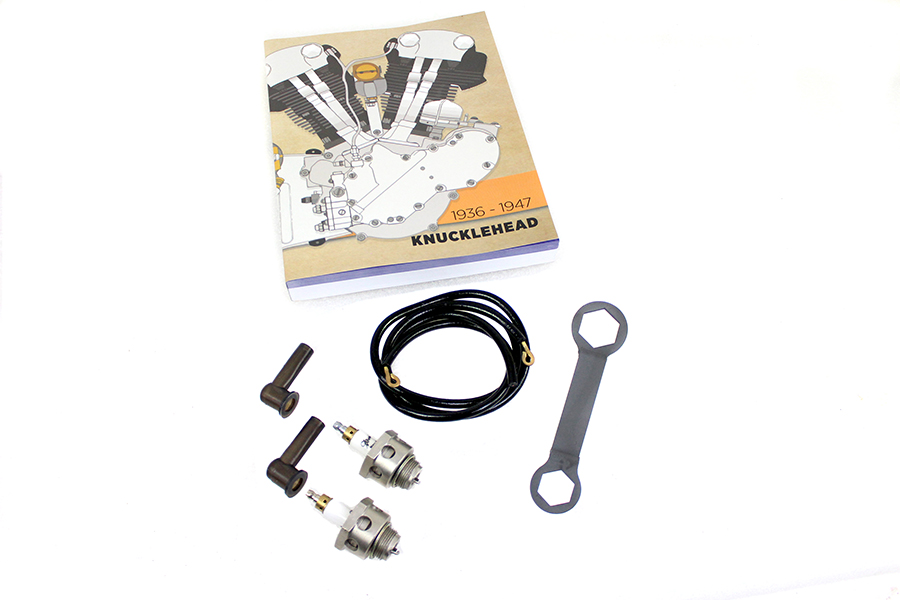 Knucklehead 18mm Spark Plug & Wire Kit