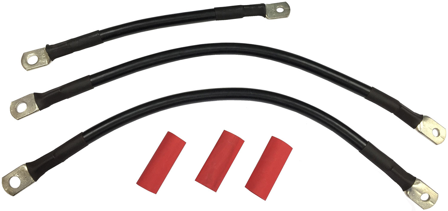 Battery Cable Set Black