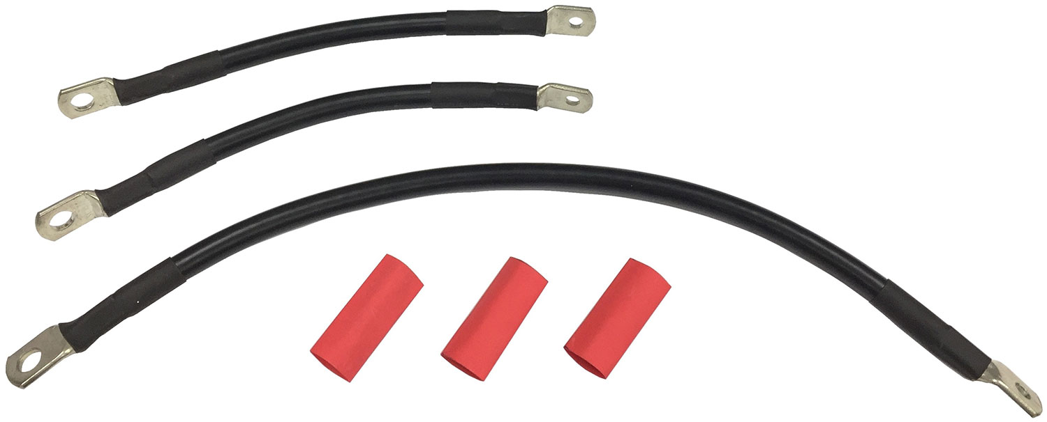 Battery Cable Set Black