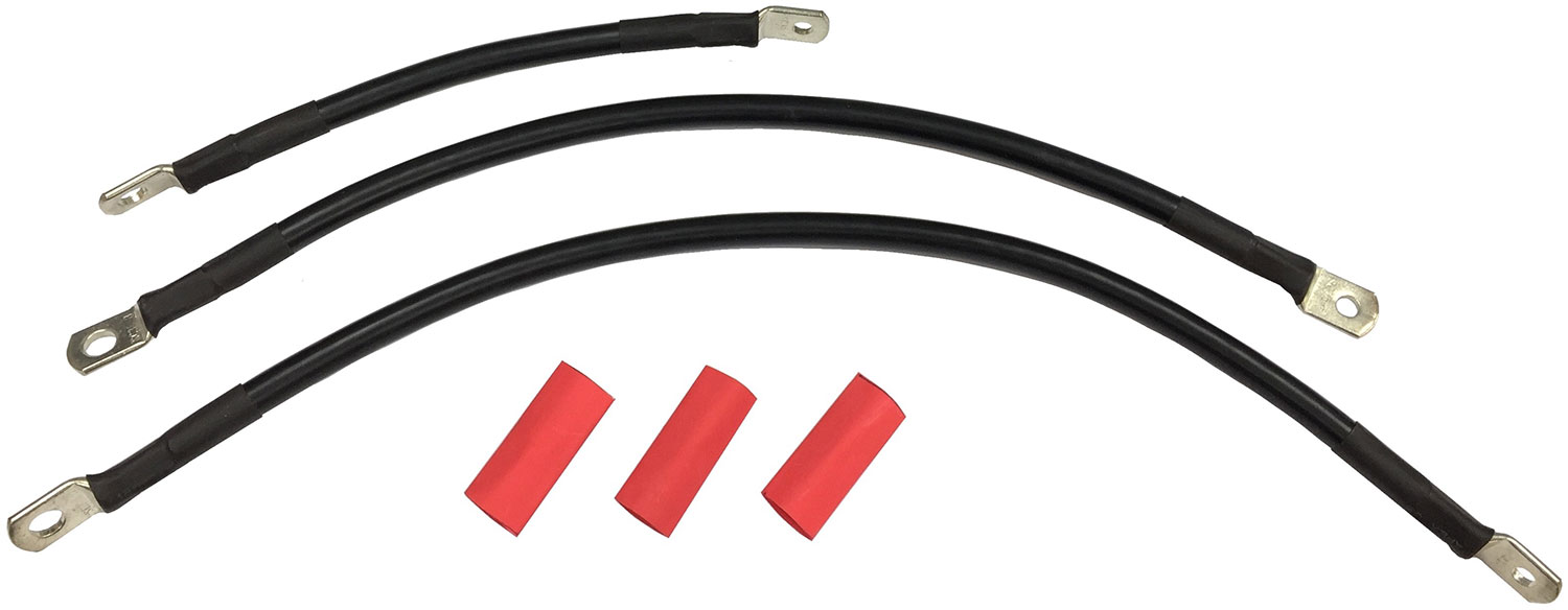 Battery Cable Set Black