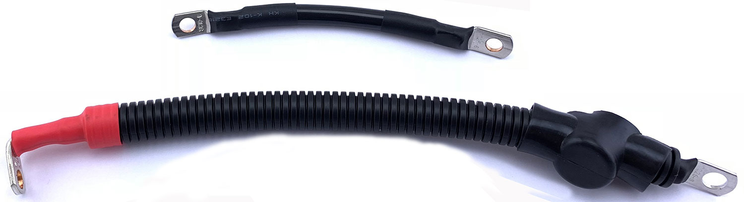 Battery Cable Set Black