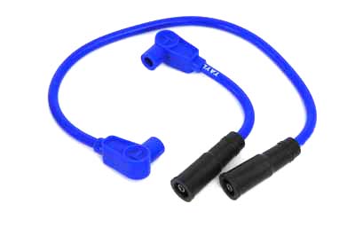 Sumax Spark Plug Wire Set Blue
