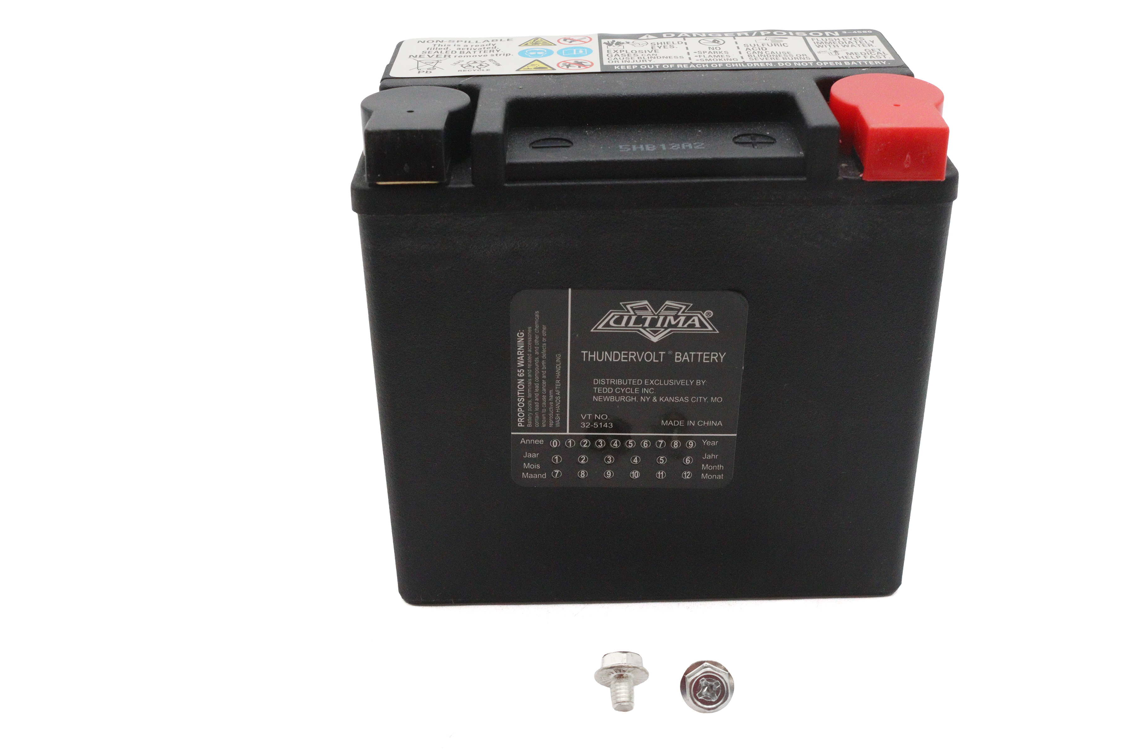 Ultima 12 Volt AGM Thunderbolt Battery