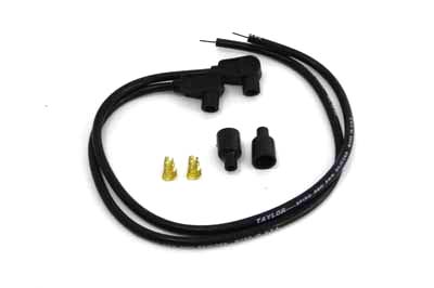 Universal Black 8mm Pro Spark Plug Kit