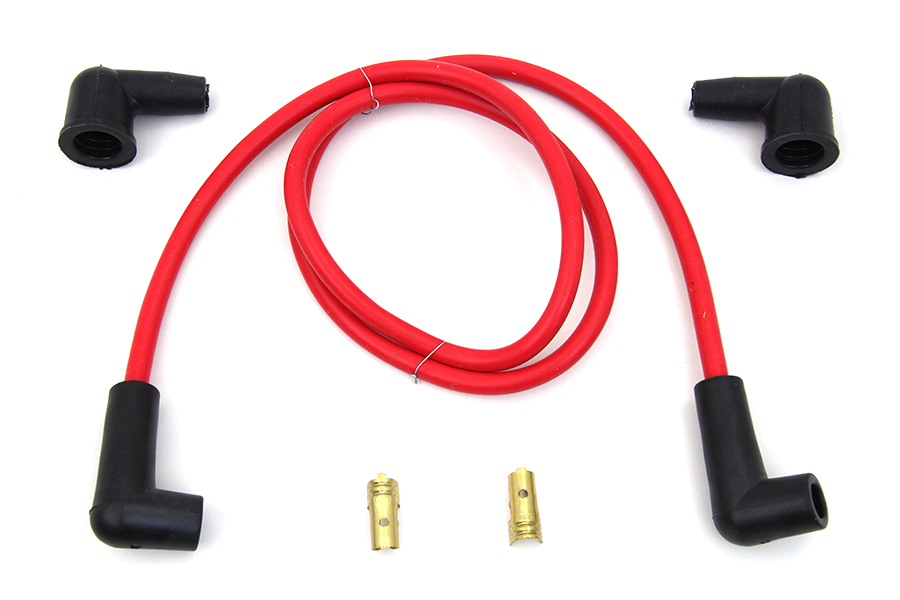 Red Spark Plug Wire Set