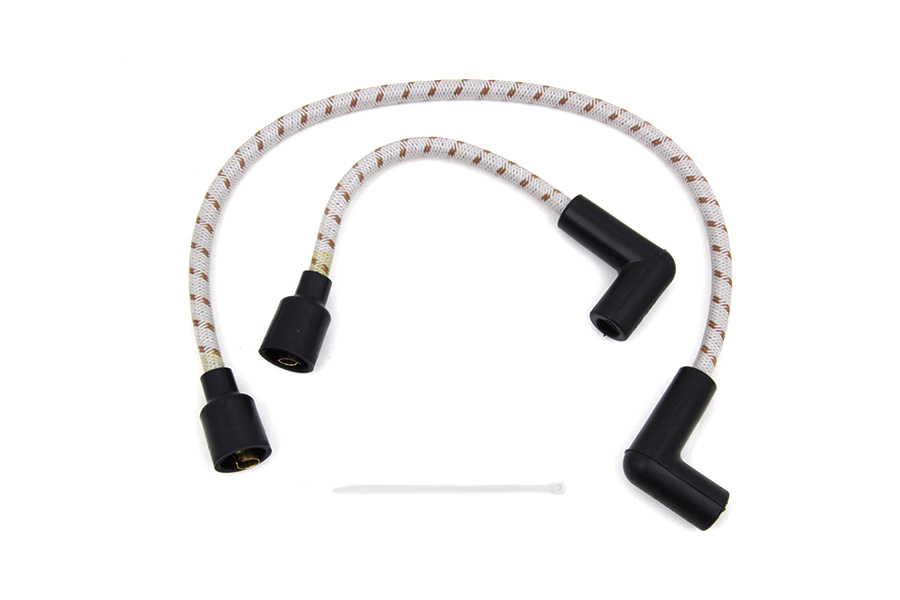 Sumax Grey with Brown Tracer 7mm Spark Plug Wire Set
