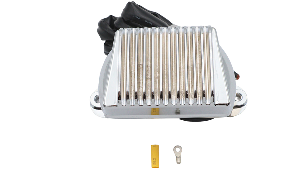 Volt Tech Regulator Chrome fits Harley Davidson