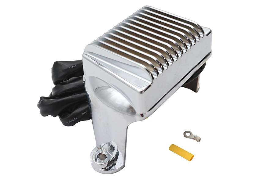 Volt Tech Regulator Chrome fits Harley Davidson