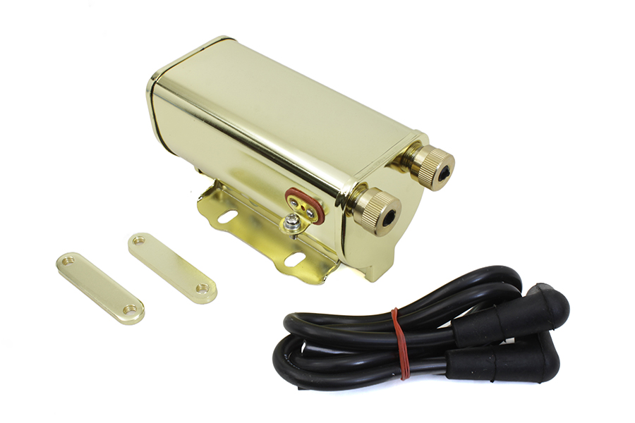 Brass Plated 6 Volt Ignition Coil