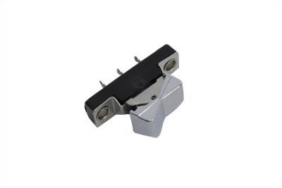 Handlebar Rocker Switch Plain Chrome