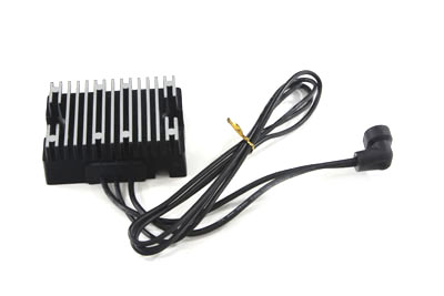 Volt Tech Regulator Black fits Harley Davidson