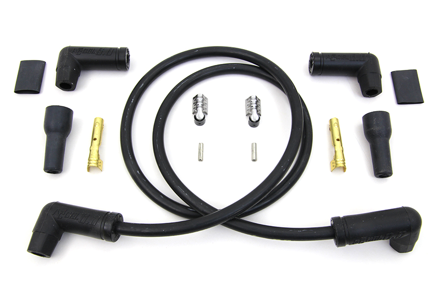Accel Black 8.8mm Spark Plug Wire Kit