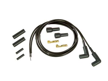 Thundersport Black 5mm Spark Plug Wire Kit