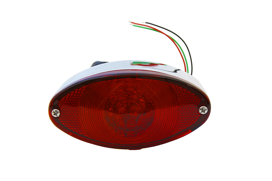 Chrome Tail Lamp Cateye Style