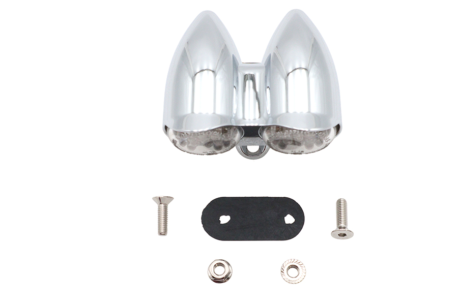 Universal Dual LED Amber Marker Lamp for Harley-Davidson