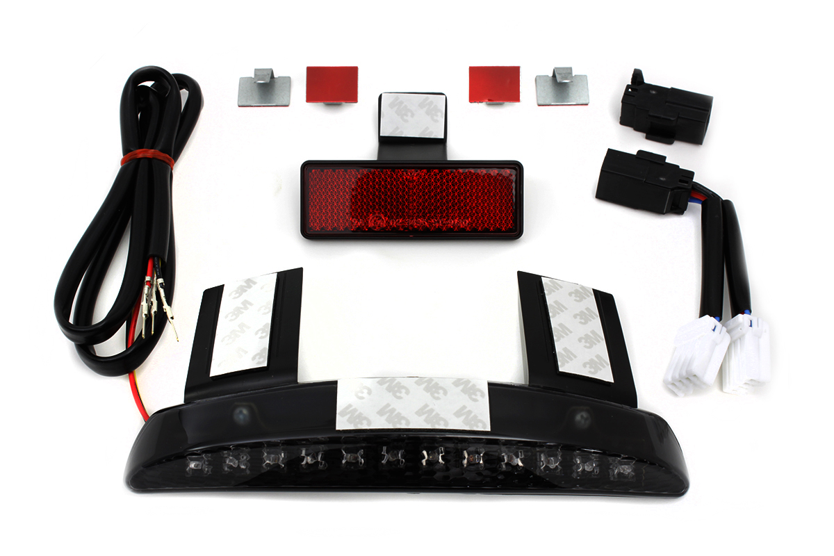 Chopped Fender Rear Edge Lamp with Smoked Lens