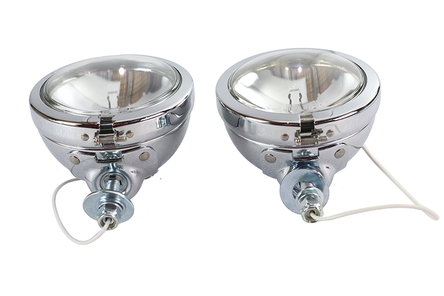 Replica Chrome Guide Spotlamp Set 12 Volt