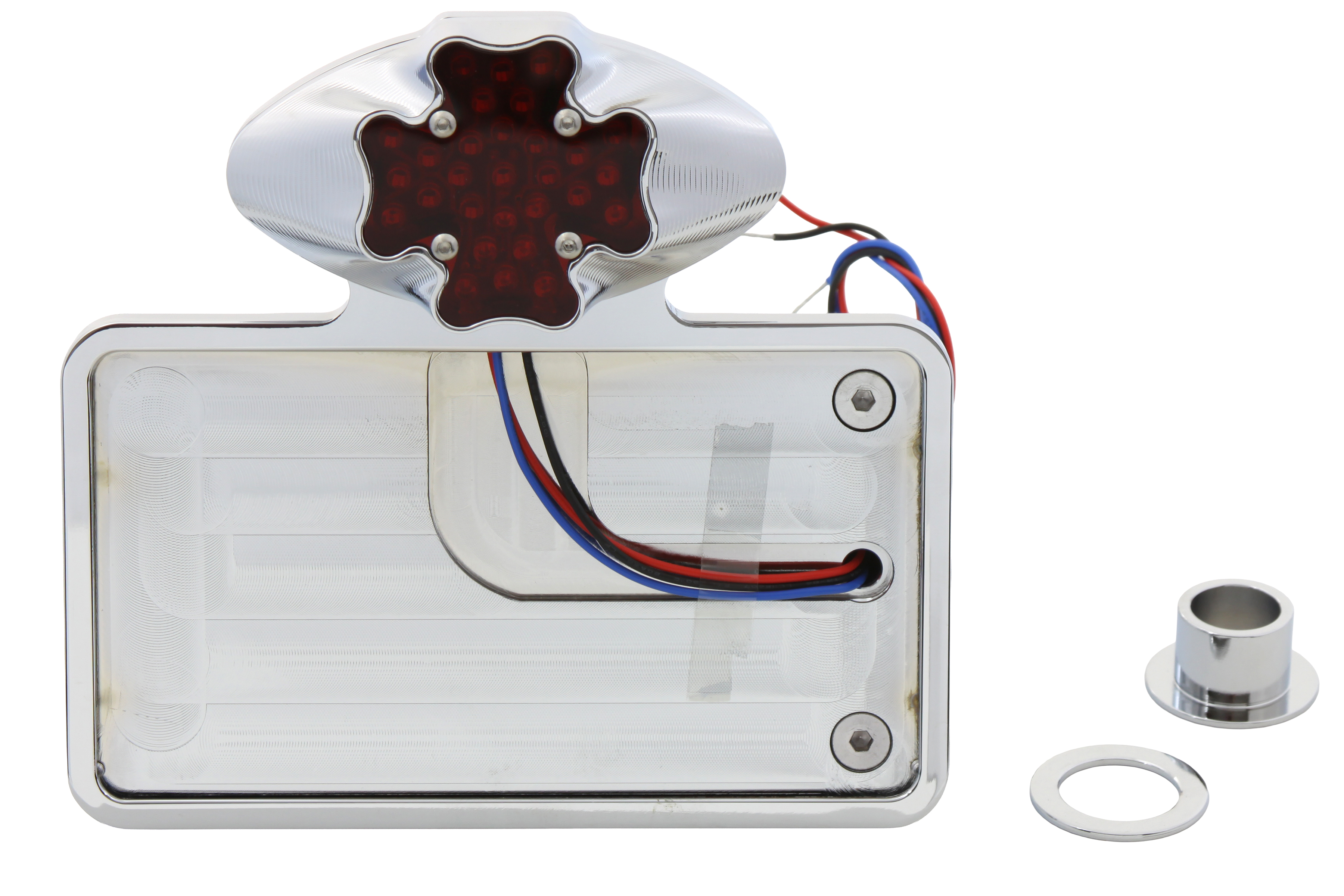 Maltese LED Tail Lamp Kit Chrome