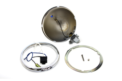 5-3/4" Bates Style Headlamp Shell