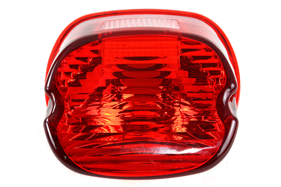 Tail Lamp Lens Laydown Style Red