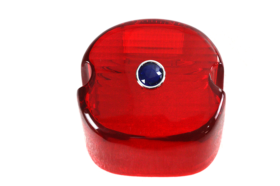 Tail Lamp Lens Laydown Style Red