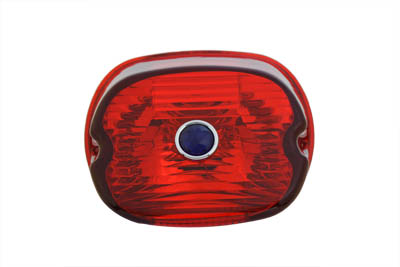 Tail Lamp Lens Laydown Style Red