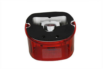 Tail Lamp Lens Laydown Style Red for Harley-Davidson