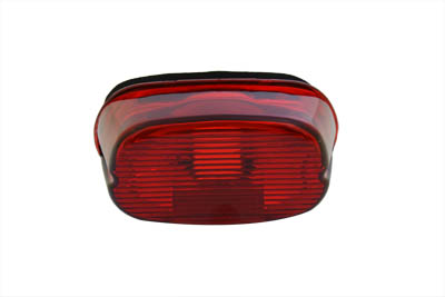 Tail Lamp Lens Laydown Style Red