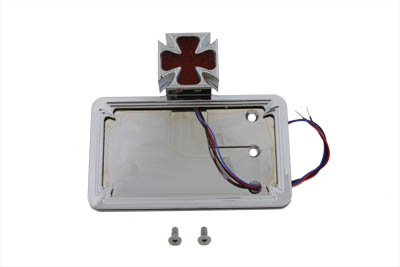 Tail Lamp and License Plate Assembly Maltese Style