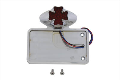 Tail Lamp and License Plate Assembly Maltese Style