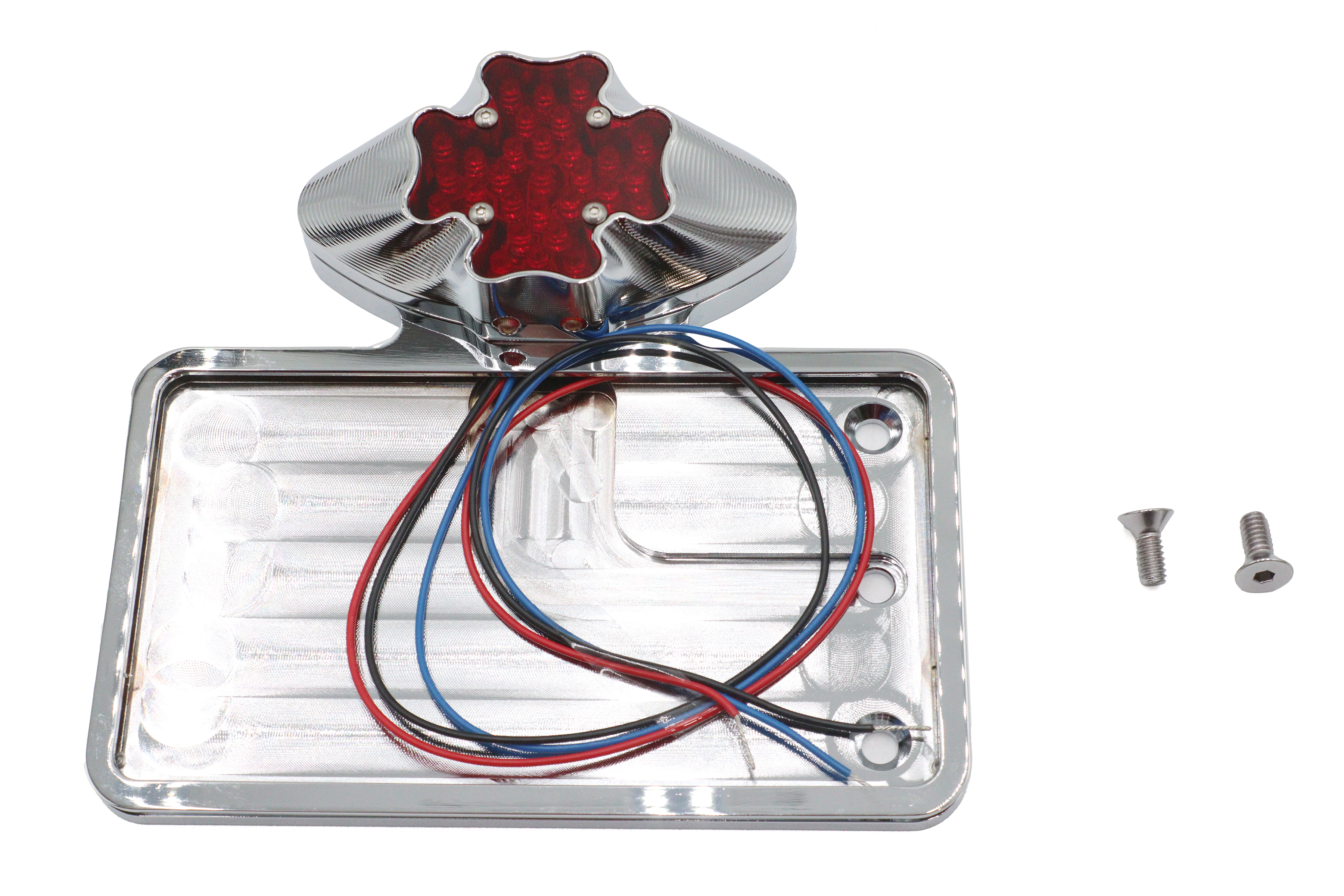 Tail Lamp and License Plate Assembly Maltese Style