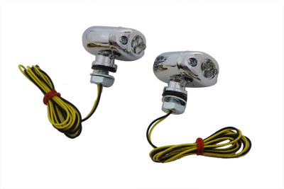 *UPDATE LED Orange Marker Lamp Set Center Mount