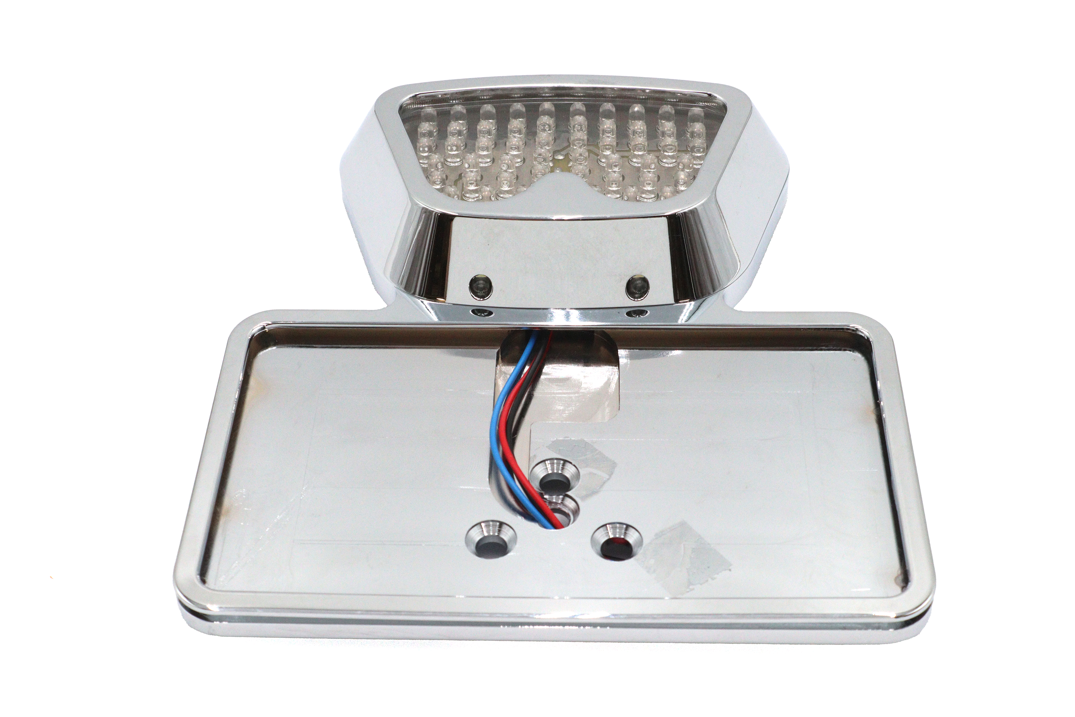 Chrome Fender Mount LED Tail Lamp Zoid Type
