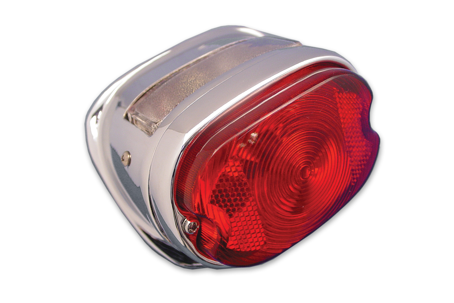 Stock Type Chrome Oval Tail Lamp
